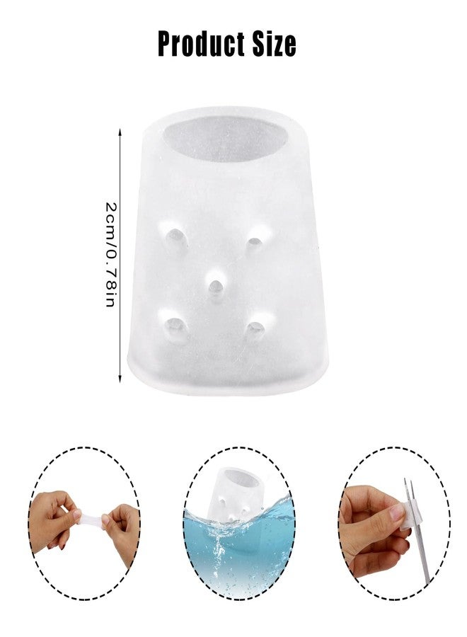 Fukaisu 10pcs Anti Skin Picking Finger Covers, Reusable Breathable Finger Protectors Skin Picking Prevention Gloves for Cracked Hands & Hangnails - Image 2